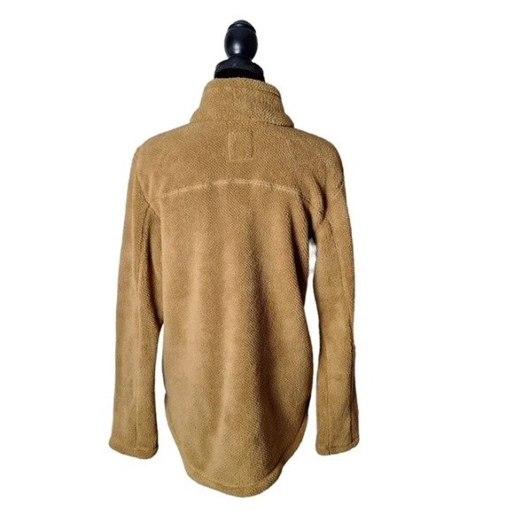 Thread & Supply Womens‎ Fleece Quarter Button-Up Pullover Size Large - Picture 3 of 12